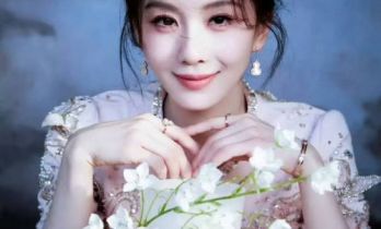 刘诗诗中式长裙美出圈！盘发造型大气优雅似花仙子