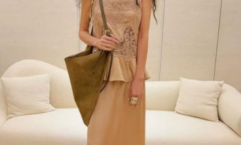 郭台铭老婆出席活动，与林心如关颖王阳明等同框，个个保养得真好