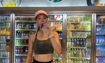 TVB上位小花晒视频博尽眼球，健身锻炼被指身材完美，引网友热议