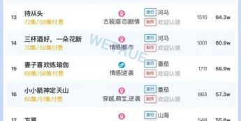 12月20日付费短剧大盘4249万：《爸妈跑路，福宝带债主发财了》第一