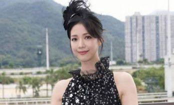 TVB知名女星成功上位，和混血型男谈恋爱，为事业不敢公开恋情