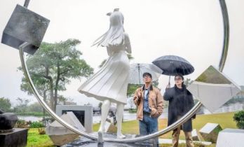 具俊晔为大S雕像取名《熙媛的永恒轨道》，设计过程全部公开