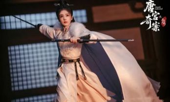 白鹿《唐宫奇案》搭档姚安娜，首播热度稳步涨跻身同期 TOP7