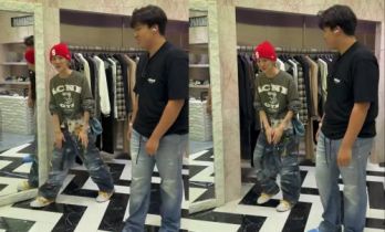 鹿晗逛街被偶遇！怎么这么小一只？他不是一米七八么？