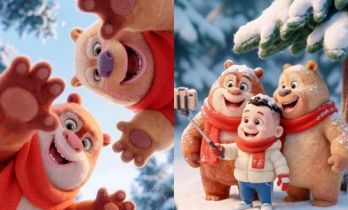 快手二次元携手熊出没打造跨次元年味盛典，677万人次预约“共赴”狗熊岭