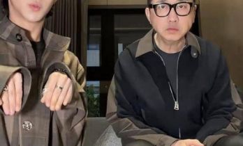 恩利与生父合拍新年祝福视频，庾澄庆被叫“庾爸爸”，明显吃醋了