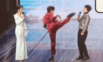 向佐飞踢百克力：这波“功夫综艺”差点让主持人提前退休！